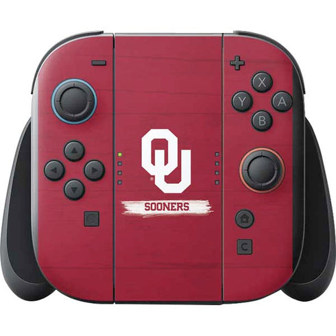 University of Oklahoma Sooners Nintendo Switch 2 (2025) with Joy-Con Skin